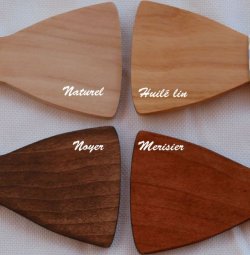 Wood species cherry walnut, waxed or natural