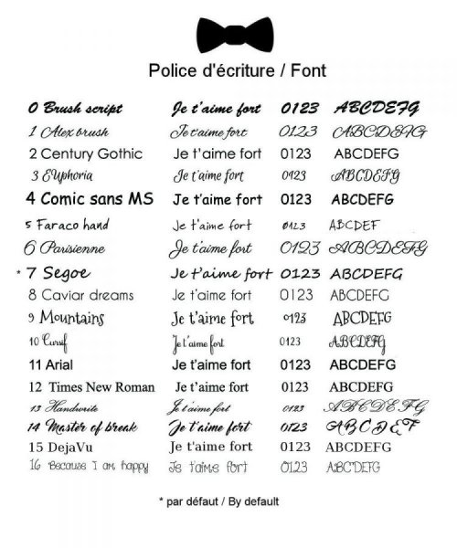 St Christophe square wooden key ring to personalize by engraving