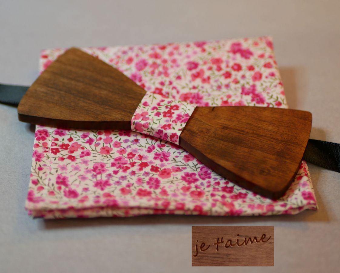 Wooden bow set Liberty Phoebe pouch L15