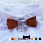 MINI wooden bow tie for kids to personalize