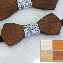 Wooden bow tie for children "le rablé" to be personalized