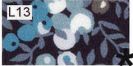 L13- Liberty Wiltshire navy blue