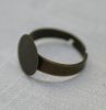 C- Aged bronze ring