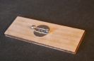 Secure stainless steel spindle